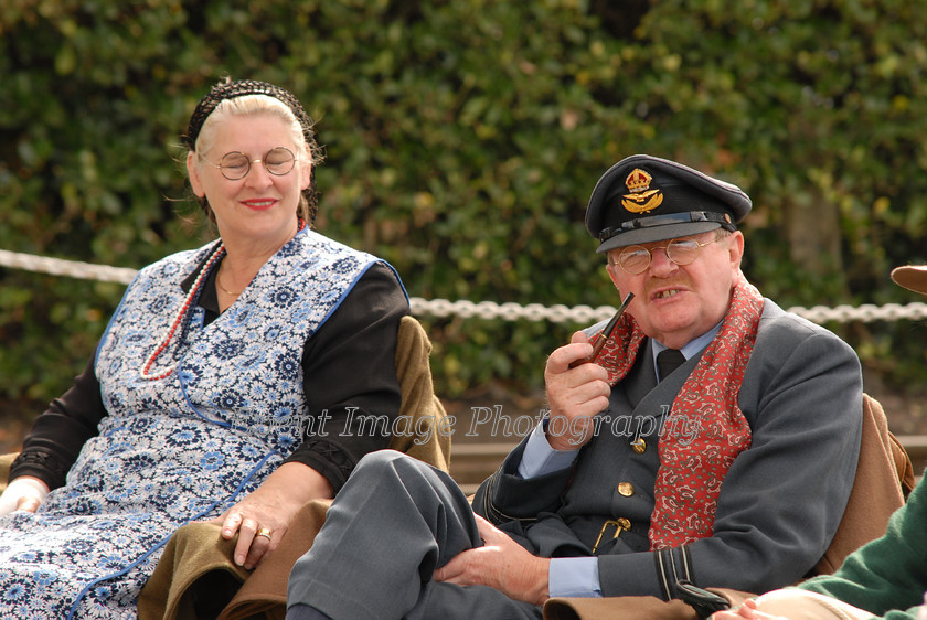 DSC 0007 
 Keywords: 1940's, Costumes, Historic, Pipe, RAF, Smoking, Uniform, WW2